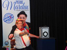 Pierre Mardue im Gleisgarten am 19. Mai 2024